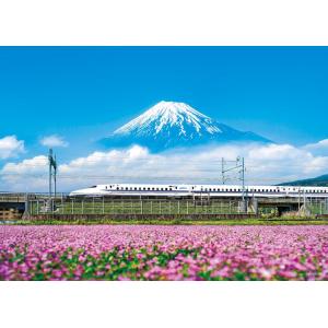 ジグソーパズル 500ピース れんげの花と富士山（静岡）  ［CP-JS］  YAM-05-1016