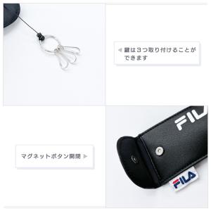 FILA ランドセルキーケース リール付き キ...の詳細画像3