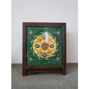 アジア家具　彫刻入り木製キャビネット インテリア 家具 キャビネット アジアン リゾート」の人気商品