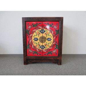 中国家具 アジアン家具 アンティーク調 キャビネット F212 : 実験工房