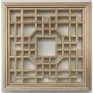 中国格子 透かし格子 M114-0 350×500×30mm : 実験工房 - 通販