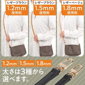 ショルダーバッグ ベルト 本革 レザー バッグ...の詳細画像3