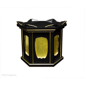 特別販売展示品】黒塗り 背高経机 引出し付(幅約54cm高さ約70cm 特別販売展示品】黒塗り 背高経机 引出し付(幅約54cm高さ約70cm