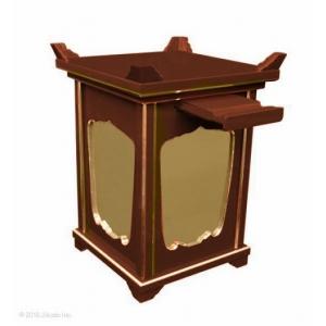 寺院仏具】潤み塗り 大型六角仏像台 幅48センチ 三方仕上げ 木魚 寺院仏具】潤み塗り 大型六角仏像台 幅48センチ 三方仕上げ 木魚