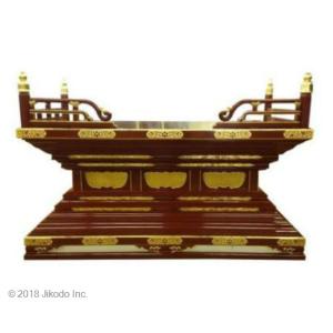 【寺院仏具】黒塗り 大型須弥壇 幅150センチ...の詳細画像4