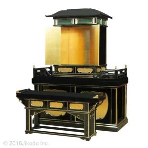 【受注生産品販売】潤み塗り 大型春日厨子・須弥...の詳細画像1