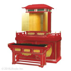 【受注生産品販売】潤み塗り 大型春日厨子・須弥...の詳細画像2