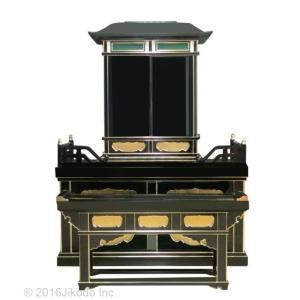 【受注生産品販売】潤み塗り 大型春日厨子・須弥...の詳細画像3