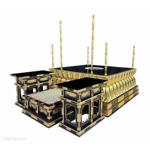 【寺院仏具】朱塗り 4尺 伝流型護摩壇 脇机2...の詳細画像5