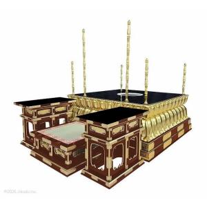 【寺院仏具】潤み塗り 4尺 伝流型護摩壇 脇机...の詳細画像2