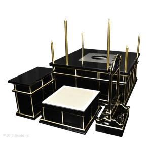 受注生産品、限定サイズの特価品】高級中央香台 高さ約72cm(職人 受注生産品、限定サイズの特価品】高級中央香台 高さ約72cm(職人
