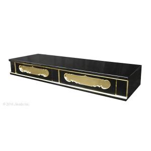 寺院仏具】黒塗り 二重3.5尺密壇(登高座)4点セット 国内自社工場 寺院仏具】黒塗り 二重3.5尺密壇(登高座)4点セット 国内自社工場