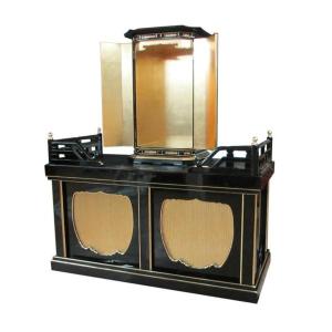 【寺院仏具】潤み塗り 隅切厨子とニ間須弥壇セッ...の詳細画像4