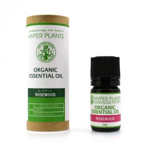 アロマオイル 精油 ハイパープランツ HYPER PLANTS オーガニック エッセンシャルオイル ローズウッド 5ml アロマ オイル｜jikudo