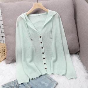 カーディガン レディース UVカット ショット...の詳細画像5