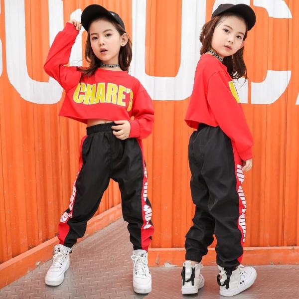 キッズ ダンス衣装 ヒップホップ キッズダンス ヒップホップ衣装 キッズ 韓国子供服練習着 HIPH...