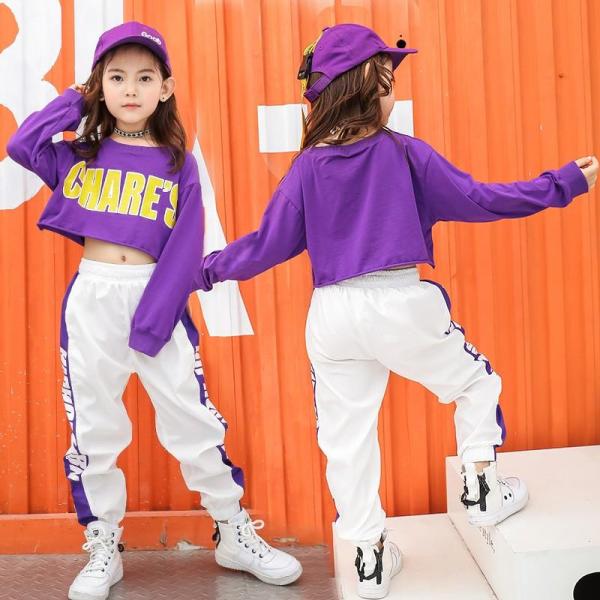 キッズ ダンス衣装 ヒップホップ キッズダンス ヒップホップ衣装 キッズ 韓国子供服練習着 HIPH...