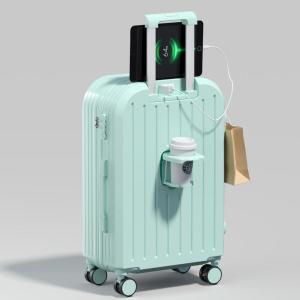 スーツケース USBポート付き カップホルダー...の詳細画像4