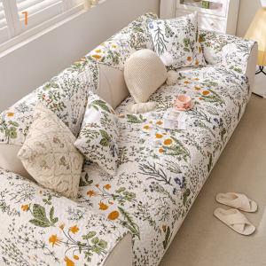 マルチカバー キルティング カバー 無地 コットン 冬用 可愛い 洗濯可 クッションカバー 傷防止 ラグ マット 室内マット ベッド キルト