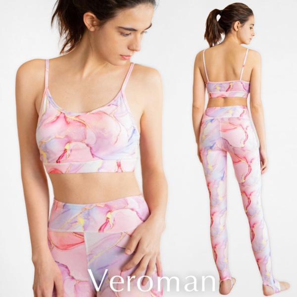 ヨガウェア 上下 別売り レディース セットアップ トレンカ レギンス スポブラ バレエ VeroM...