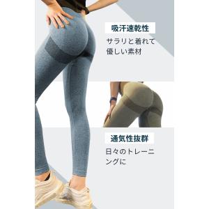 ヨガレギンス レディース スポーツレギンス ジ...の詳細画像2