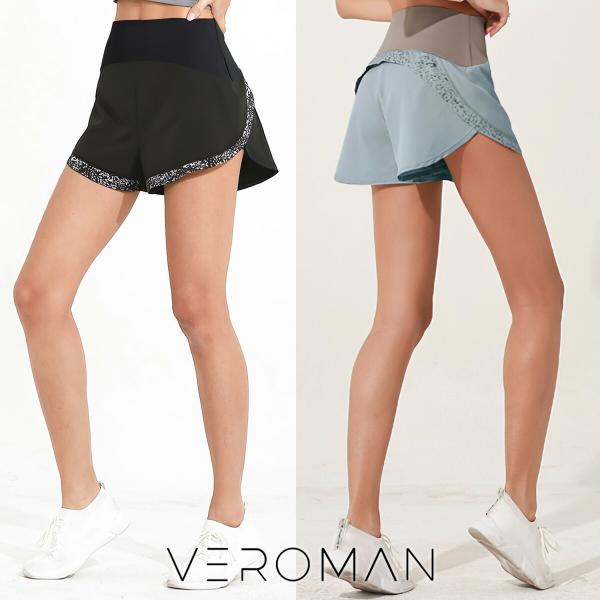 ショートパンツ レディース スポーツ インナー付き おしゃれ ウェア ランニング ヨガ ppi-pa...