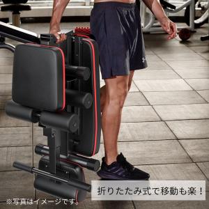 アジャスタブルベンチ 折りたたみ デクライン ...の詳細画像1