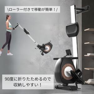 ローイングマシン 電源不要 縦置き収納 8段階...の詳細画像2