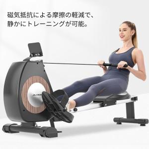 ローイングマシン 電源不要 縦置き収納 8段階...の詳細画像3