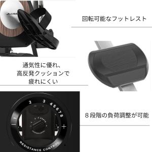 ローイングマシン 電源不要 縦置き収納 8段階...の詳細画像5