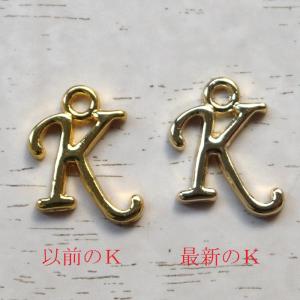 アルファベット チャーム ゴールド イニシャル...の詳細画像4