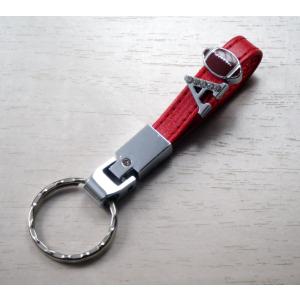 ラグビーボールキーホルダー イニシャル 番号 ...の詳細画像1