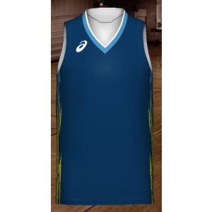 アシックス　プリントオーダーコンポ受注生産 ゲームシャツ（メンズ）バスケットボールウエア PA05｜jimmy-sp