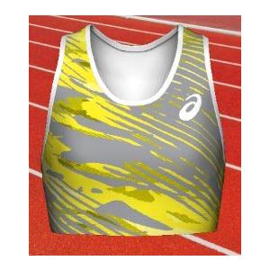 アシックス プリントオーダーコンポ受注生産 ブラトップ（レディス