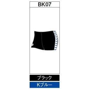 アリーナ　カスタムオーダー受注生産 スクールスイムウエア（メンズ） OAR-S003-BK07　ベースカラー：ブラック｜jimmy-sp