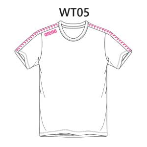 アリーナ　カスタムオーダー受注生産 Tシャツ（ユニセックス）チームウエア OSS4HTU010-WT05　ベースカラー：ホワイト｜ジミースポーツ