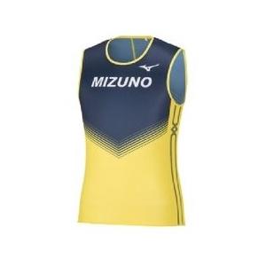 ミズノカスタムオーダー受注生産 デザインプリントプラス　レーシングシャツ（メンズ）肩部分シルエットワ...