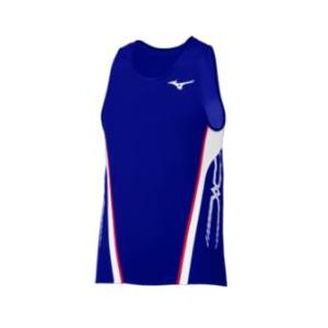 ミズノスペクトラ受注生産 レーシングシャツ（メンズ）フィールドタッチQD2素材 陸上・ランニング ウ...