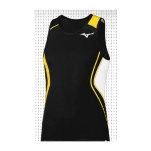 ミズノスペクトラ受注生産 レーシングシャツ（メンズ）フィールドタッチQD2素材 陸上・ランニング ウ...