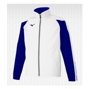 ミズノスペクトラ受注生産 陸上ウインドブレーカーシャツ　マイクロフトシルモンド2　部分メッシュ裏地　U2JT8H15