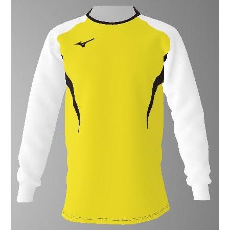 ミズノカスタムオーダー受注生産 ゲームシャツ長袖スタンド衿（ユニセックス）バレーボールウエア　テクノ...