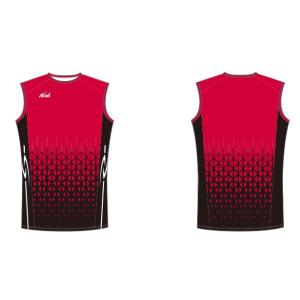 ニシスポーツ　チームスーパーオーダー受注生産グラフィックライトレーシングノースリーブシャツ（メンズ）...