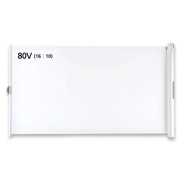 泉(IZUMI)　ケース一体型マグネットスクリーン　80インチ(アスペクト比16:10)　WOL-G...