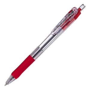 【まとめ買い】ゼブラ　油性ボールペン　タプリクリップ　0.7mm　赤インク　100本/300本/500本　BN5-R｜jimu-zo
