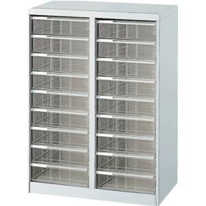 ナカバヤシ アバンテV2フロアケース B4 タテ型 深9段×2列 ニューグレー BF-M18ニューグレー