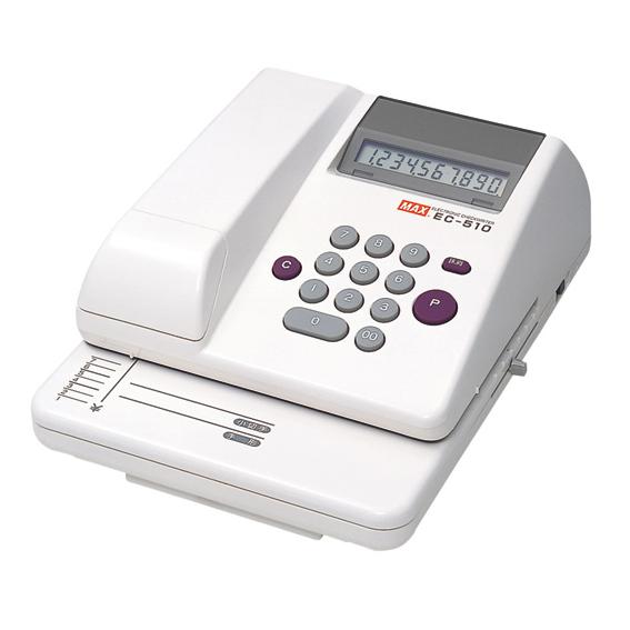 マックス　電子チェックライタ　10桁　EC-510 [ EC90002 ]