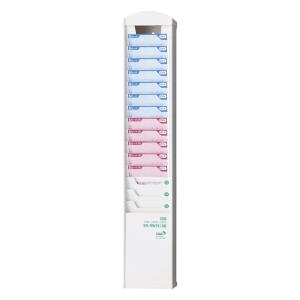 本体同時購入限定】マックス タイムカードラック 10人用 ホワイト ER