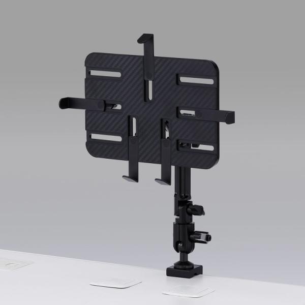 サンワサプライ　7〜11インチ対応タブレットアーム(クランプ式・4関節)　CR-LATAB14N