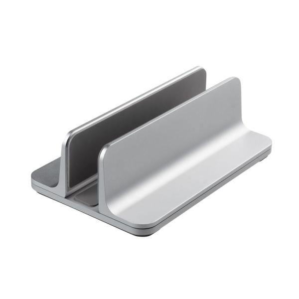 サンワサプライ　ノートパソコン用アルミスタンド(縦置き・1台用)　PDA-STN90S