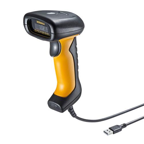 サンワサプライ　2次元バーコードリーダー(ハンディタイプ)　BCR-2D6